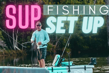 How to Fish On a Paddle Board (SUP Fishing Setup) – Paddle Board Kings