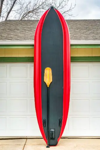 drying paddle board